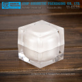 YJ-KS série 15g 30g 50g cube carré cosmétiques crème pot acrylique